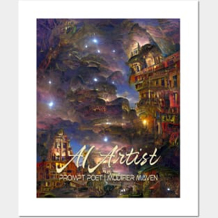 AI Artist. Cityscape Posters and Art